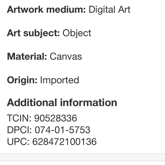 STUDIO MCGEE NWT 2pc instruments wall art set -12” -drum & horn - Picture 7 of 8